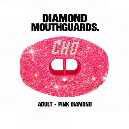 CHD Air Football Pacifier Mouthguard with Lip Guard – Diamond Sports Mouthpiece for Adults