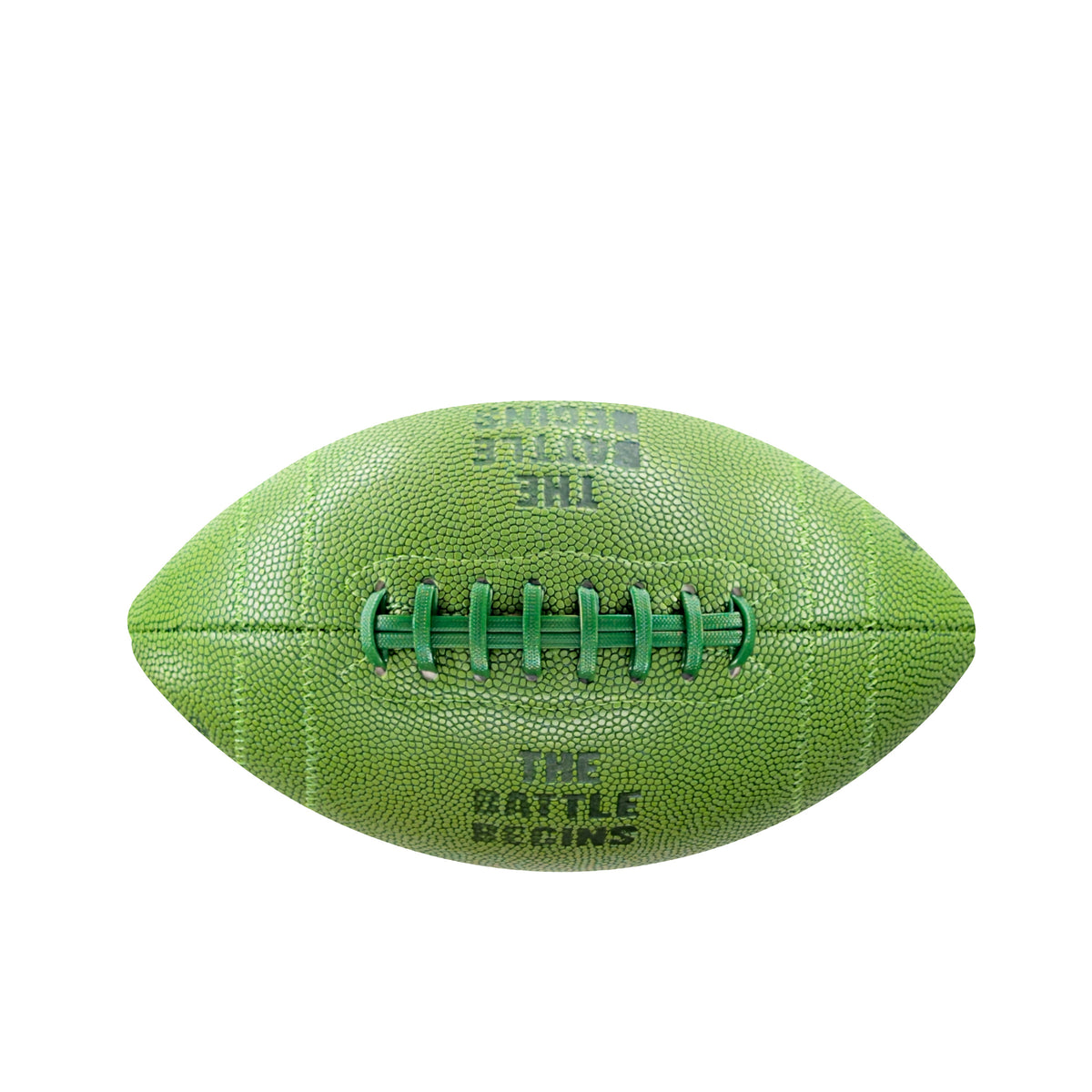 CHD Color Series Official Football – Green – Size 9 — real product photo, view 2