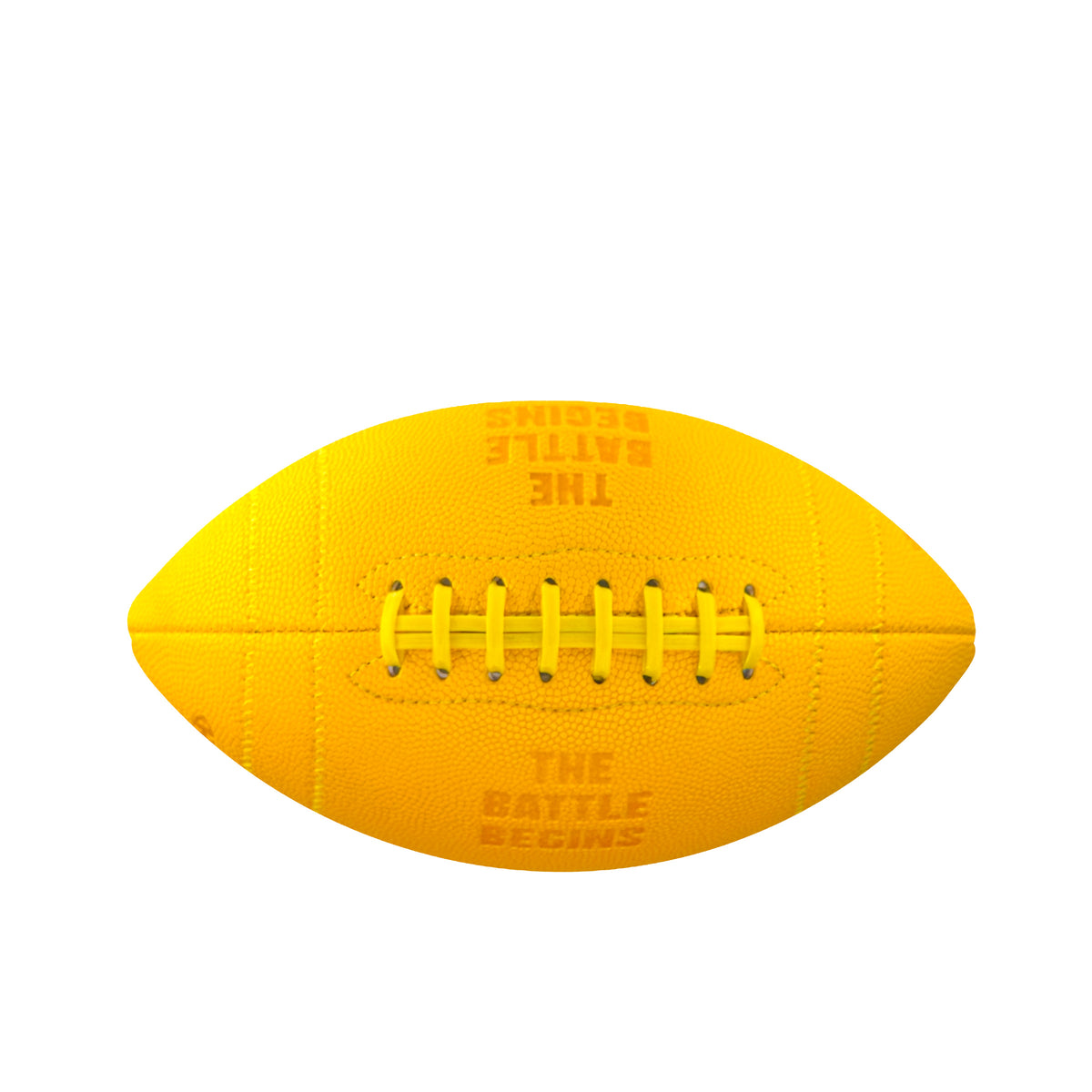 CHD Color Series Official Football – Yellow – Size 9 — real product photo, view 2