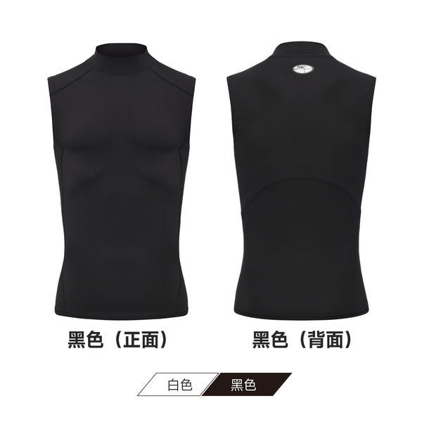 CHD custom mock neck HIGH-SL style reference, front and back views; colors and graphics are examples