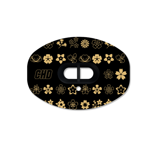 CHD Classic Monogram mouthguard — front view