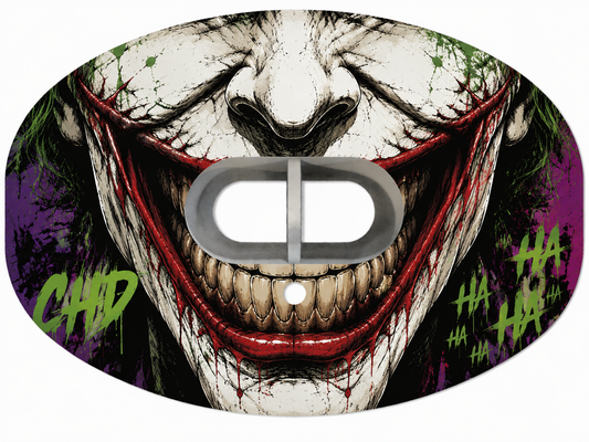 CHD Clown mouthguard — front view