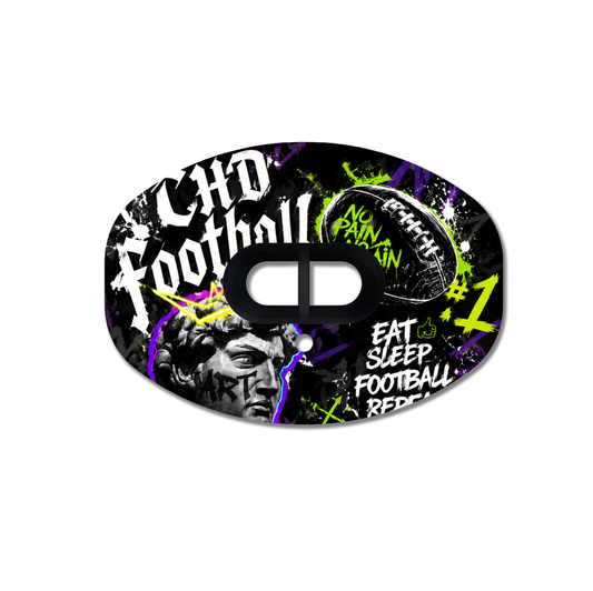 CHD David mouthguard — front view