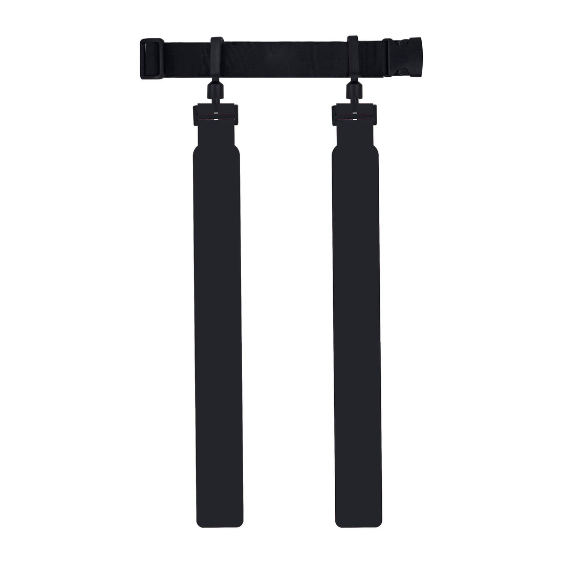 Black CHD solid flag football belt set product image