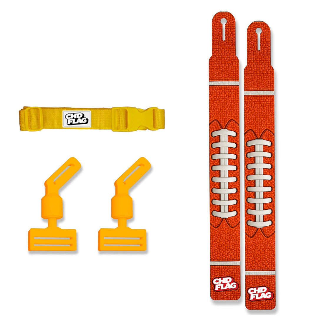 CHD Football Pattern design flag football belt set product image
