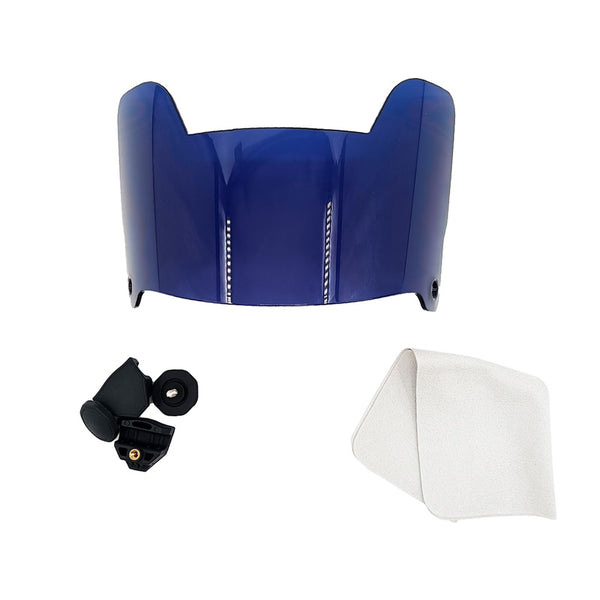 Football visor-Suitable for adults and teenagers,professional football protective gear-blue