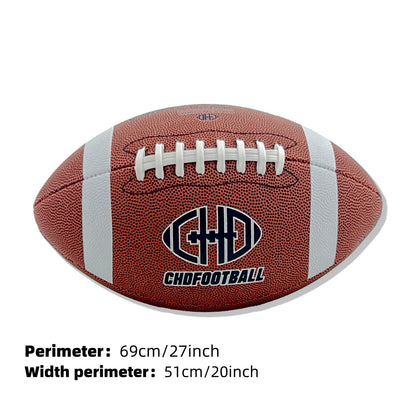 CHD Training PVC Official Football – Brown – Size 9 – product photo 3 of 6