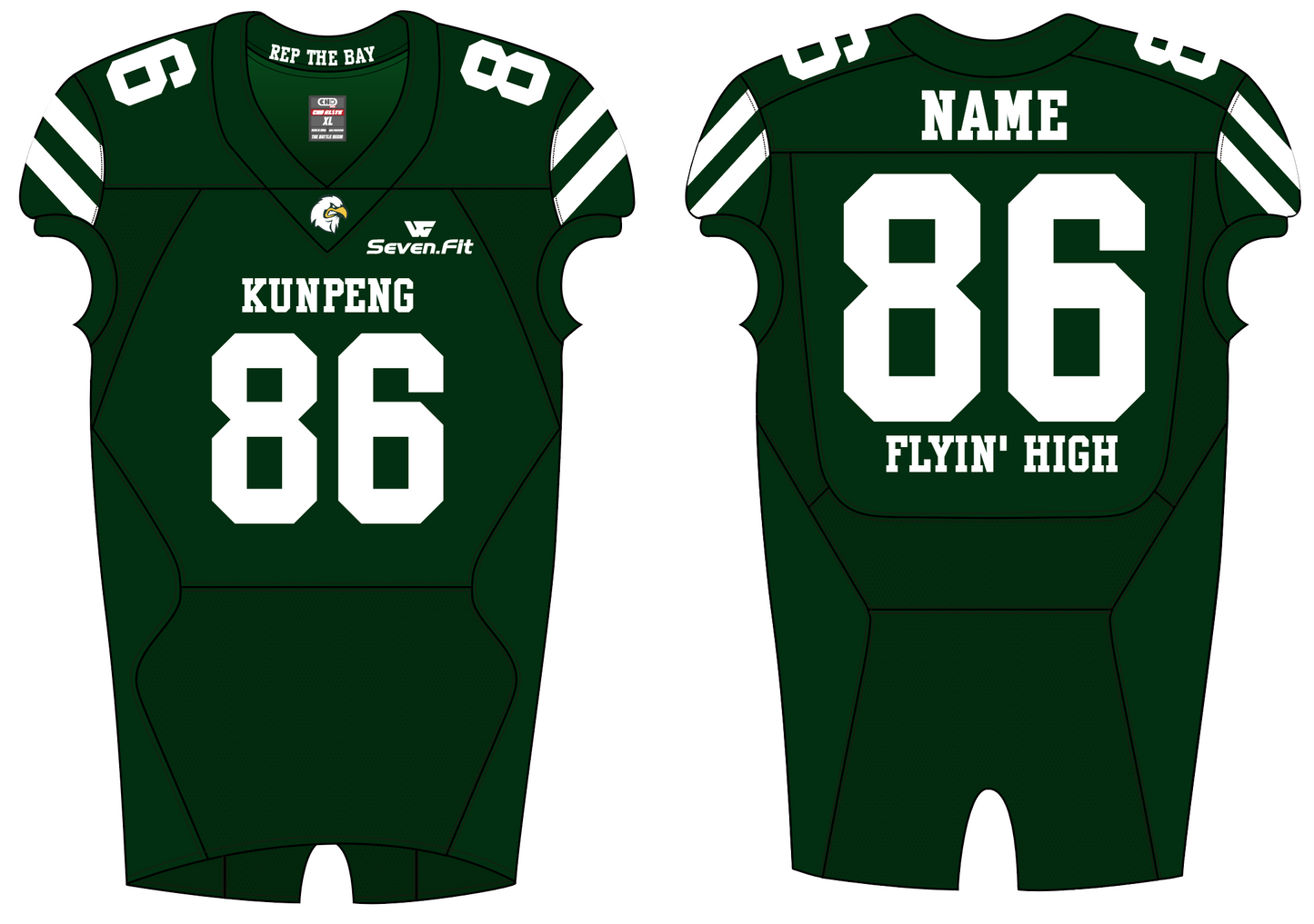 Customized football jerseys