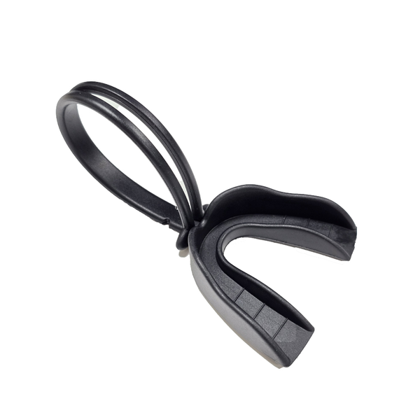 Adult Football lanyard Mouthguard Black