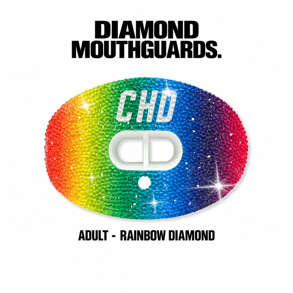 CHD Air Football Pacifier Mouthguard with Lip Guard – Diamond Sports Mouthpiece for Adults
