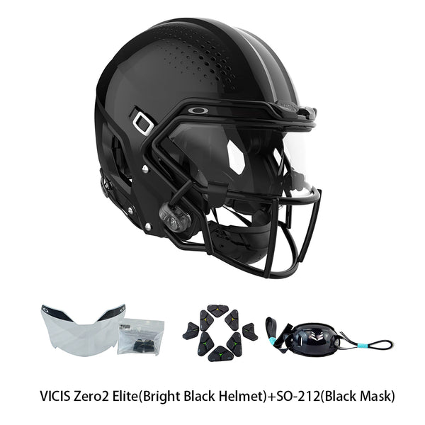 Zero2 Elite Tech Position Matte Black Helmet Black Face XL SO212 V26
