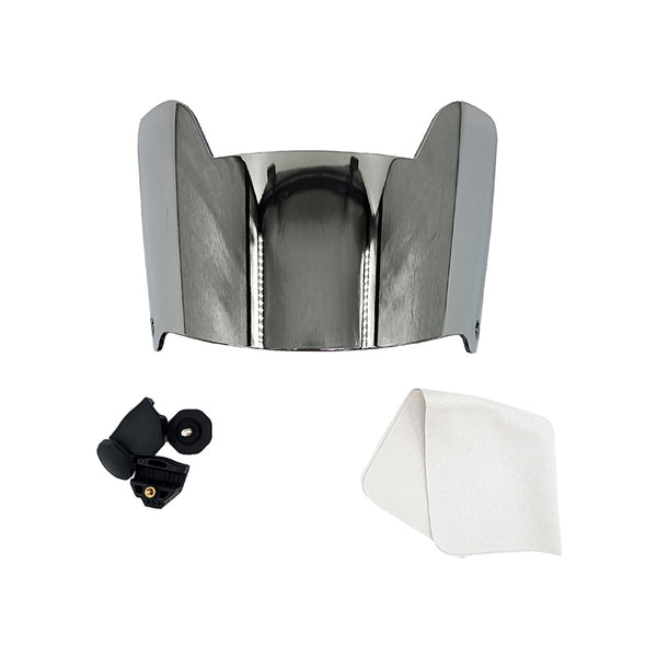 Football visor-Suitable for adults and teenagers,professional football protective gear-silvery