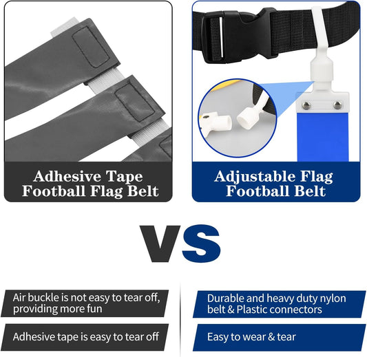 CHD Flag Football Belt, 1/2/5/7/10/14pcs/28pcs