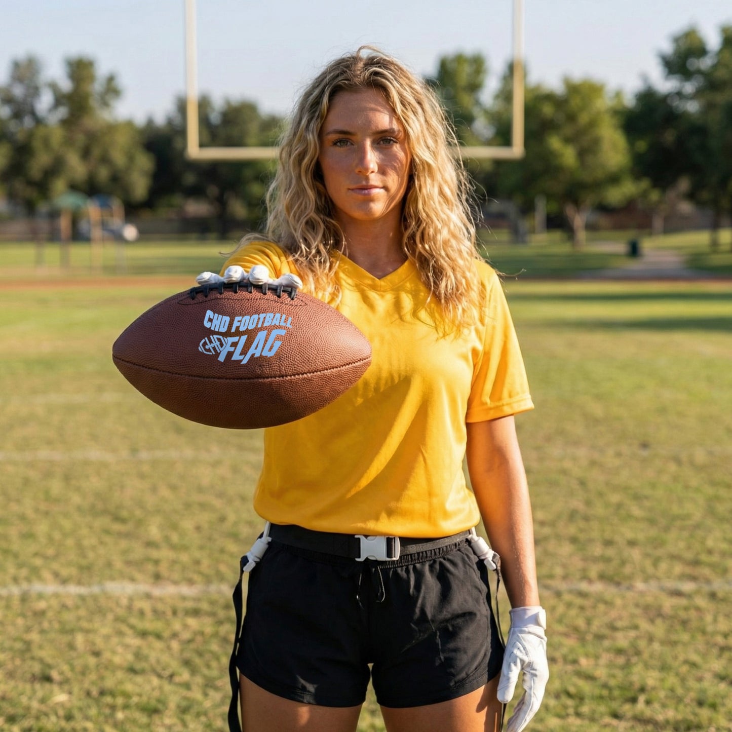 Flag Football #7 PU Woman Size