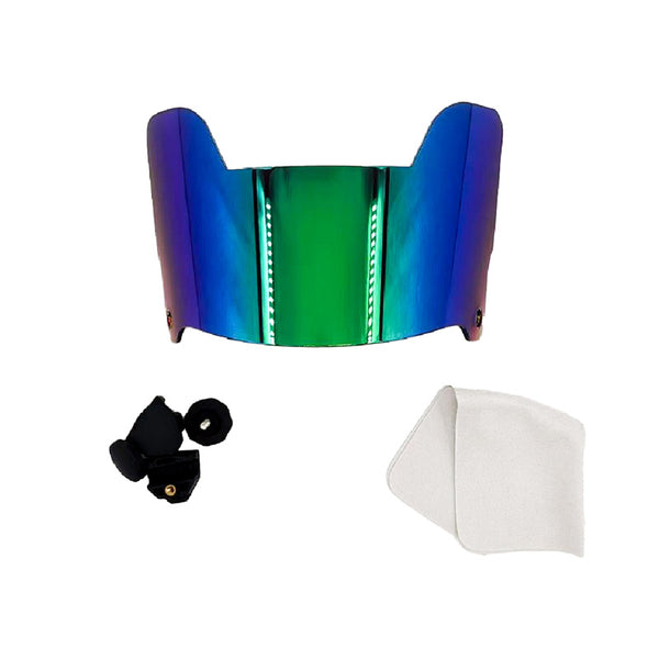 Football visor-Suitable for adults and teenagers,professional football protective gear-green