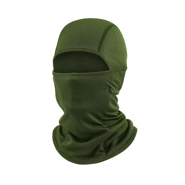CHD balaclava  breathable mesh Face  Cover  AMY Green