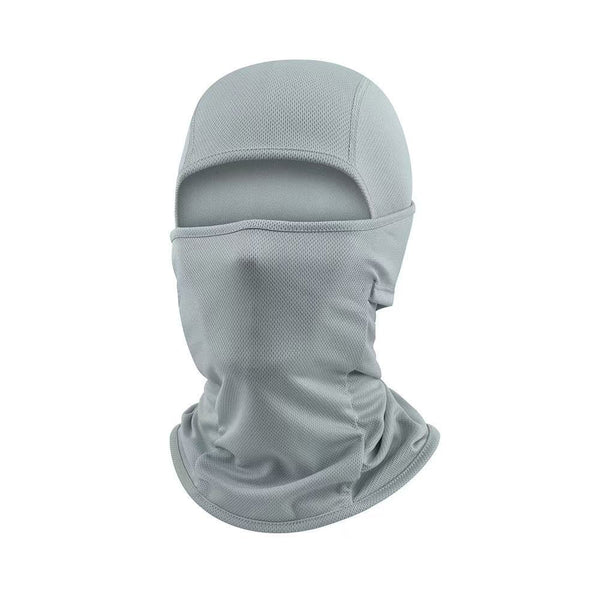 CHD balaclava  breathable mesh Face Cover Light Gray