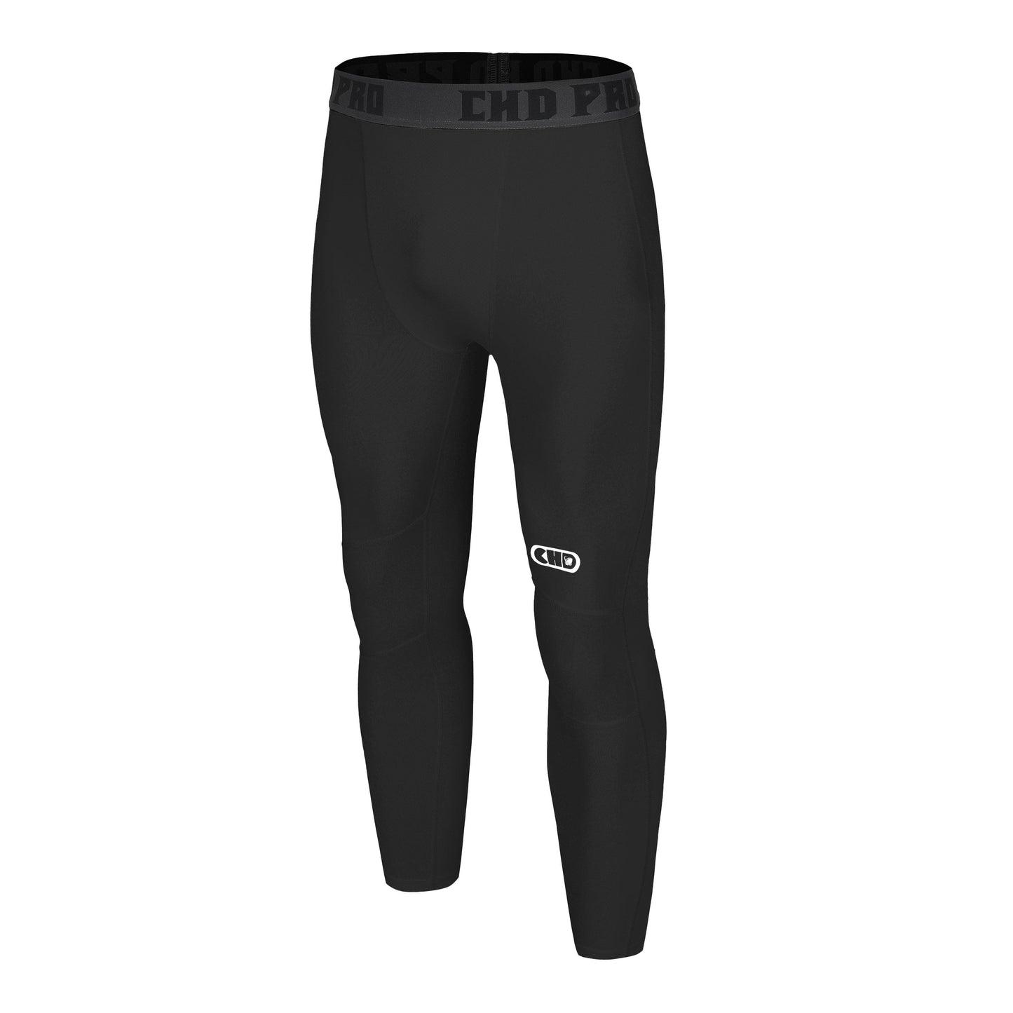 CHD Full Compression Tights White/Black