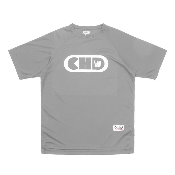 CHD football quick drying short sleeved T-shirt grey
