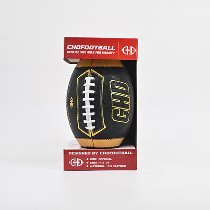 CHD PU Official Football – Black / Gold – Size 9 – product photo 3 of 3