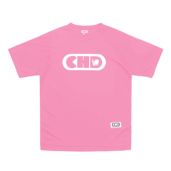 CHD football quick drying short sleeved T-shirt in pink