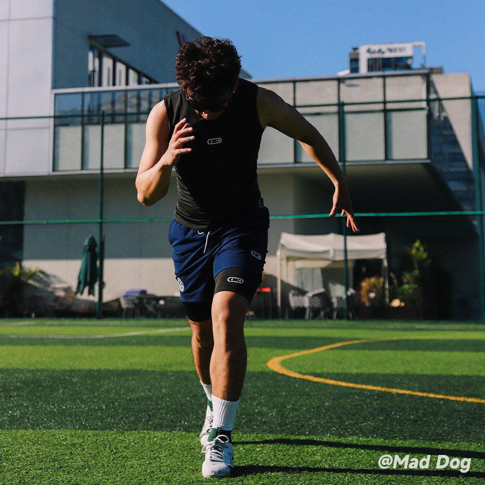 CHD 1/2 Compression Tights White/Black