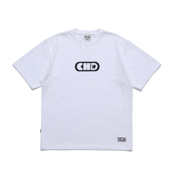 CHD pure cotton short sleeved white