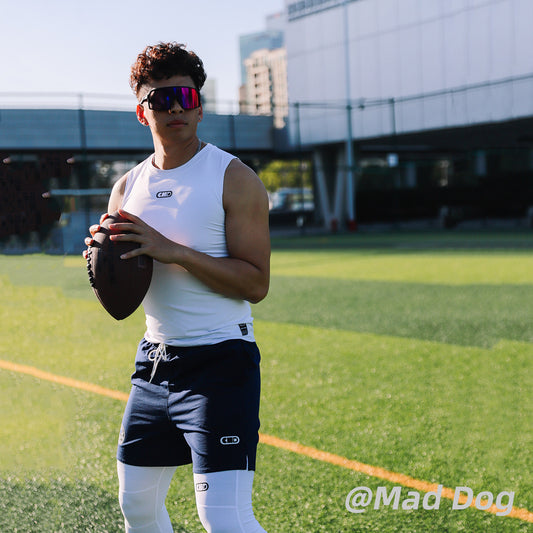 CHD PRO Sleeveless Compression White/Black