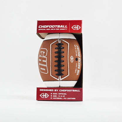 CHD Elite PU Official Football – Brown – Size 9 – product photo 4 of 4