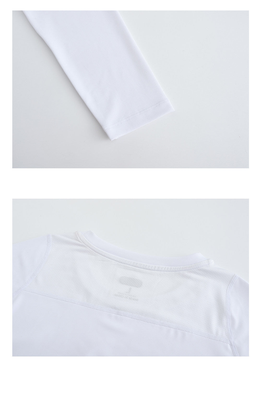 CHD Full Compression Tights White/Black