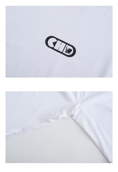 CHD Full Compression Tights White/Black – product photo 9 of 9