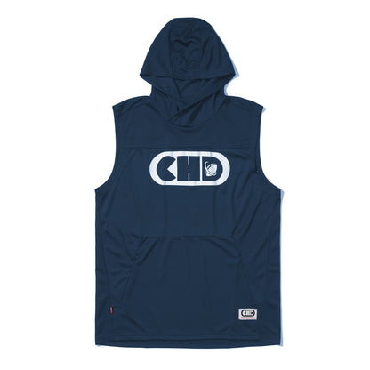 CHD Sleeveless Light Action Hoodie – Adult & Youth – navy