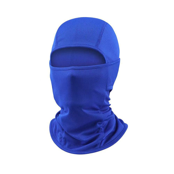 CHD balaclava  breathable mesh Face Cover Royal blue