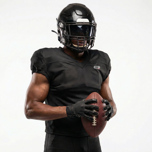 CHD Elite Football Jersey Mesh Athletic Football Shirt Practice Sports Uniform