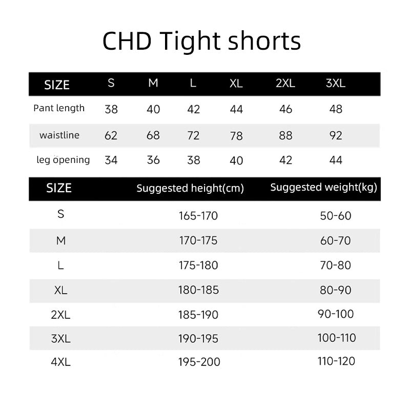 CHD 1/2 Compression Tights White/Black