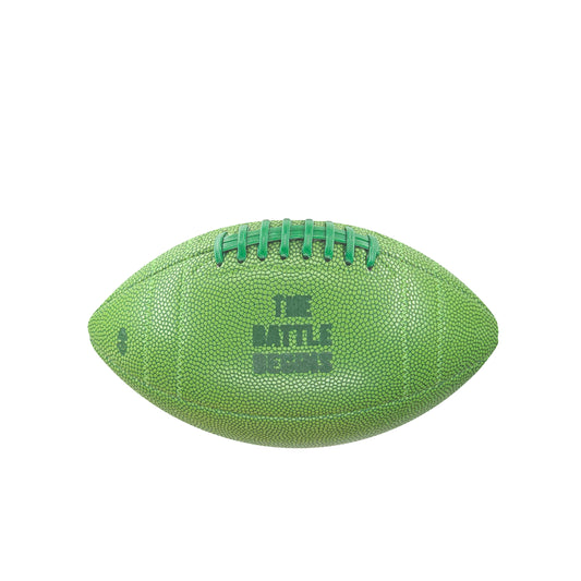 CHD Color Series Junior Football – Green – Size 6 — real product photo, view 1