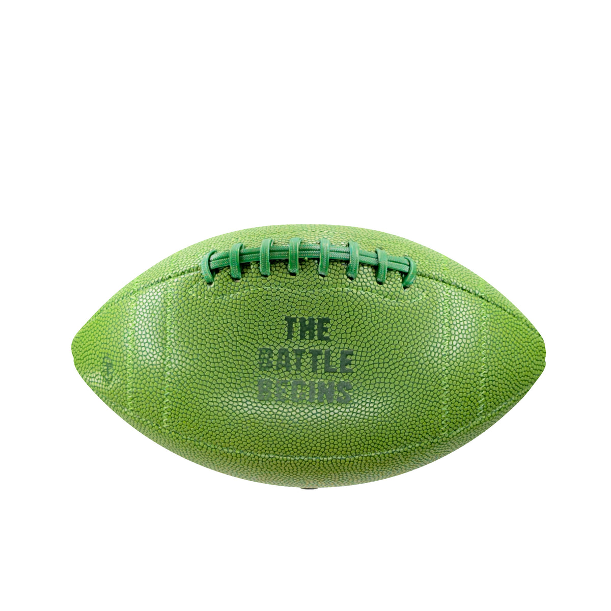CHD Color Series Official Football – Green – Size 9 — real product photo, view 1