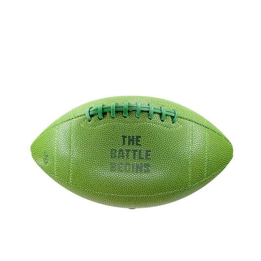 CHD Color Series Official Football – Green – Size 9 — real product photo, view 1