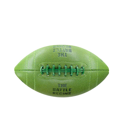 CHD Color Series Official Football – Green – Size 9 — real product photo, view 2