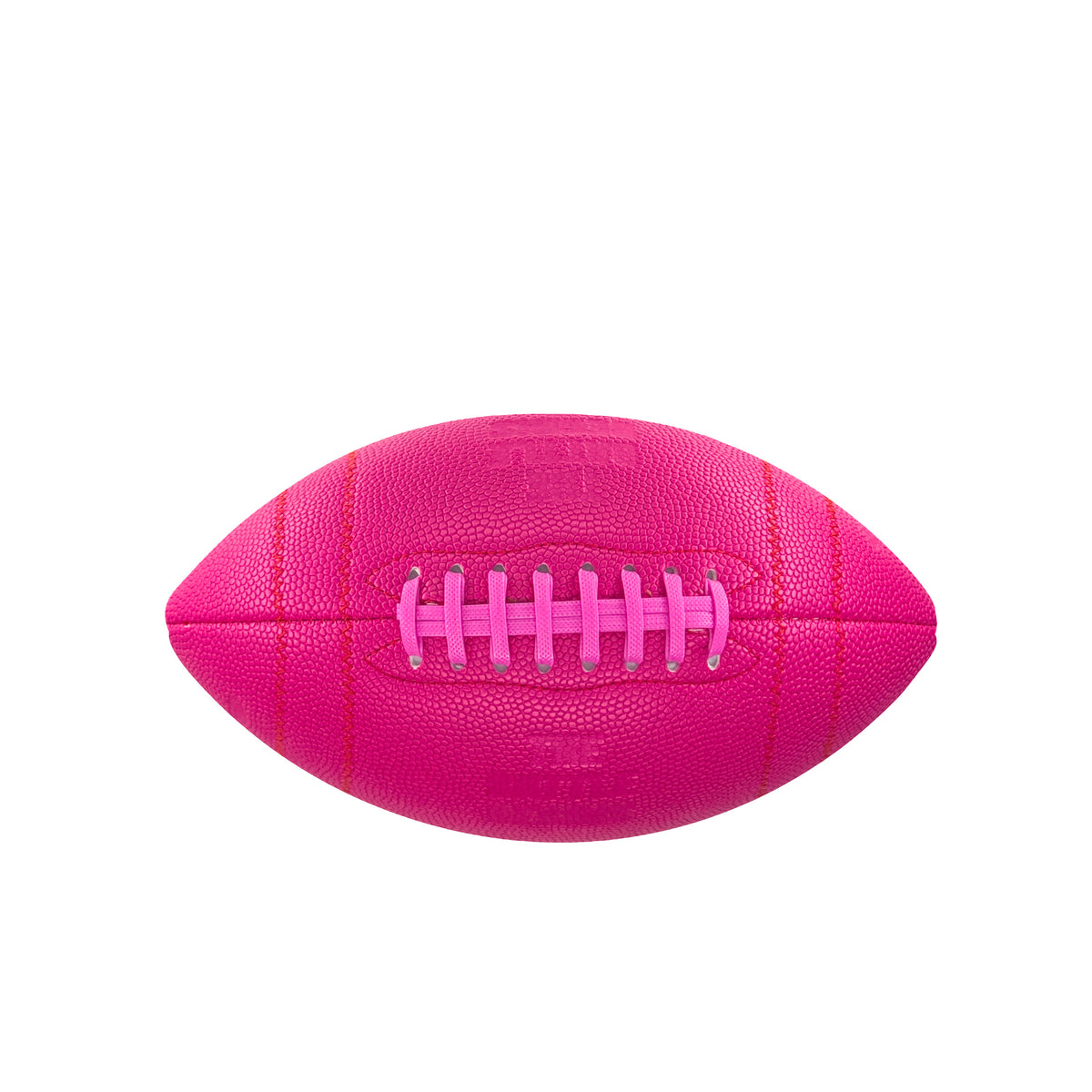 CHD Color Series Junior Football – Pink – Size 6 — real product photo, view 2