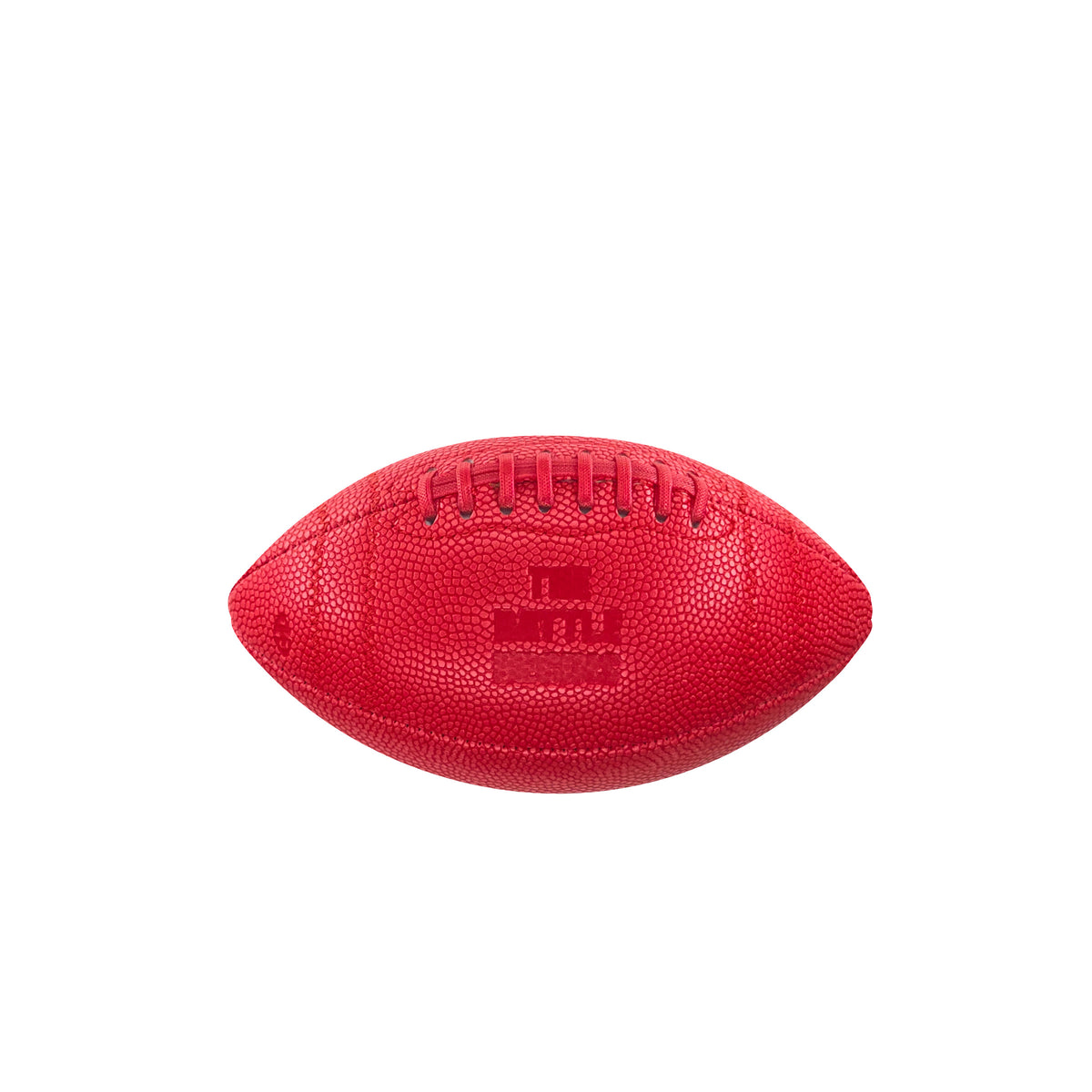 CHD Color Series Mini Football – Red – Size 3 — real product photo, view 1