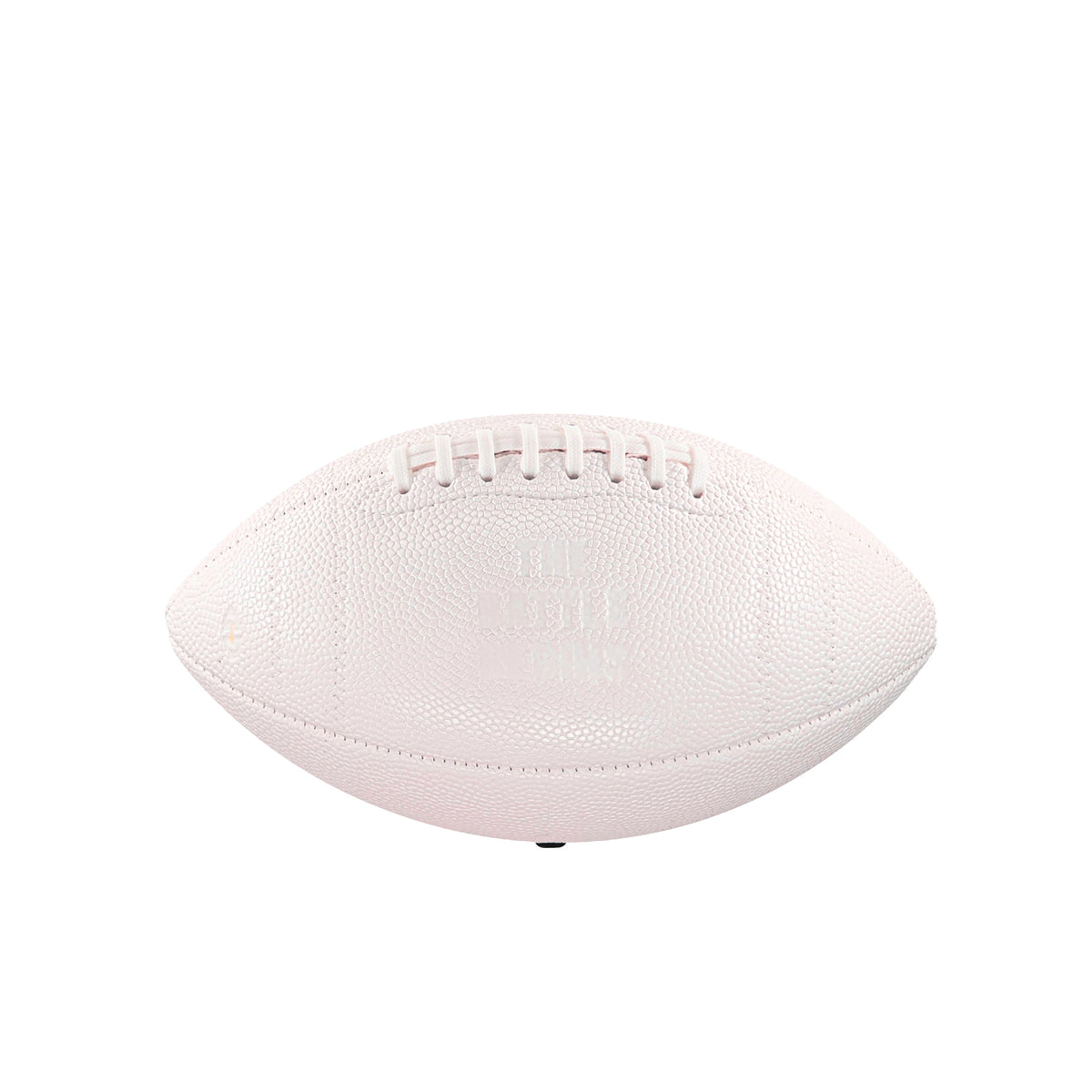 CHD Color Series Junior Football – White – Size 6 — real product photo, view 1