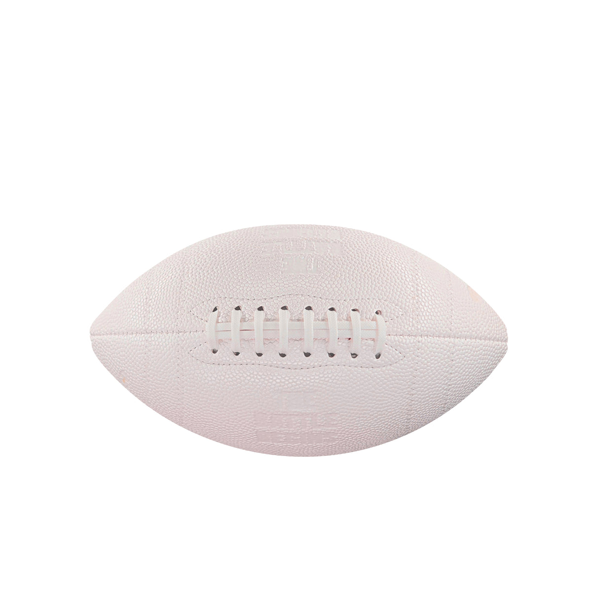 CHD Color Series Junior Football – White – Size 6 — real product photo, view 2