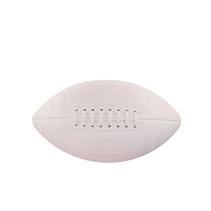 CHD Color Series Junior Football – White – Size 6 — real product photo, view 2