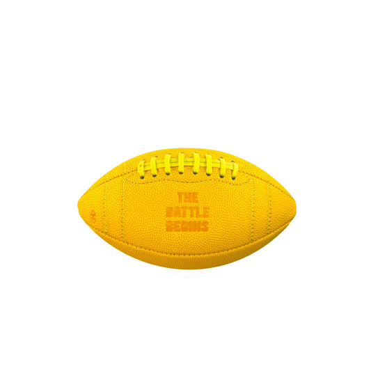 CHD Color Series Mini Football – Yellow – Size 3 — real product photo, view 1