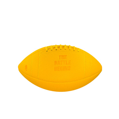 CHD Color Series Junior Football – Yellow – Size 6 — real product photo, view 1