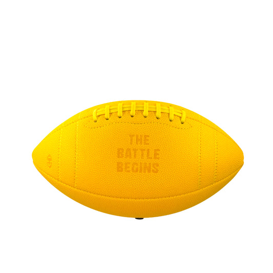 CHD Color Series Official Football – Yellow – Size 9 — real product photo, view 1
