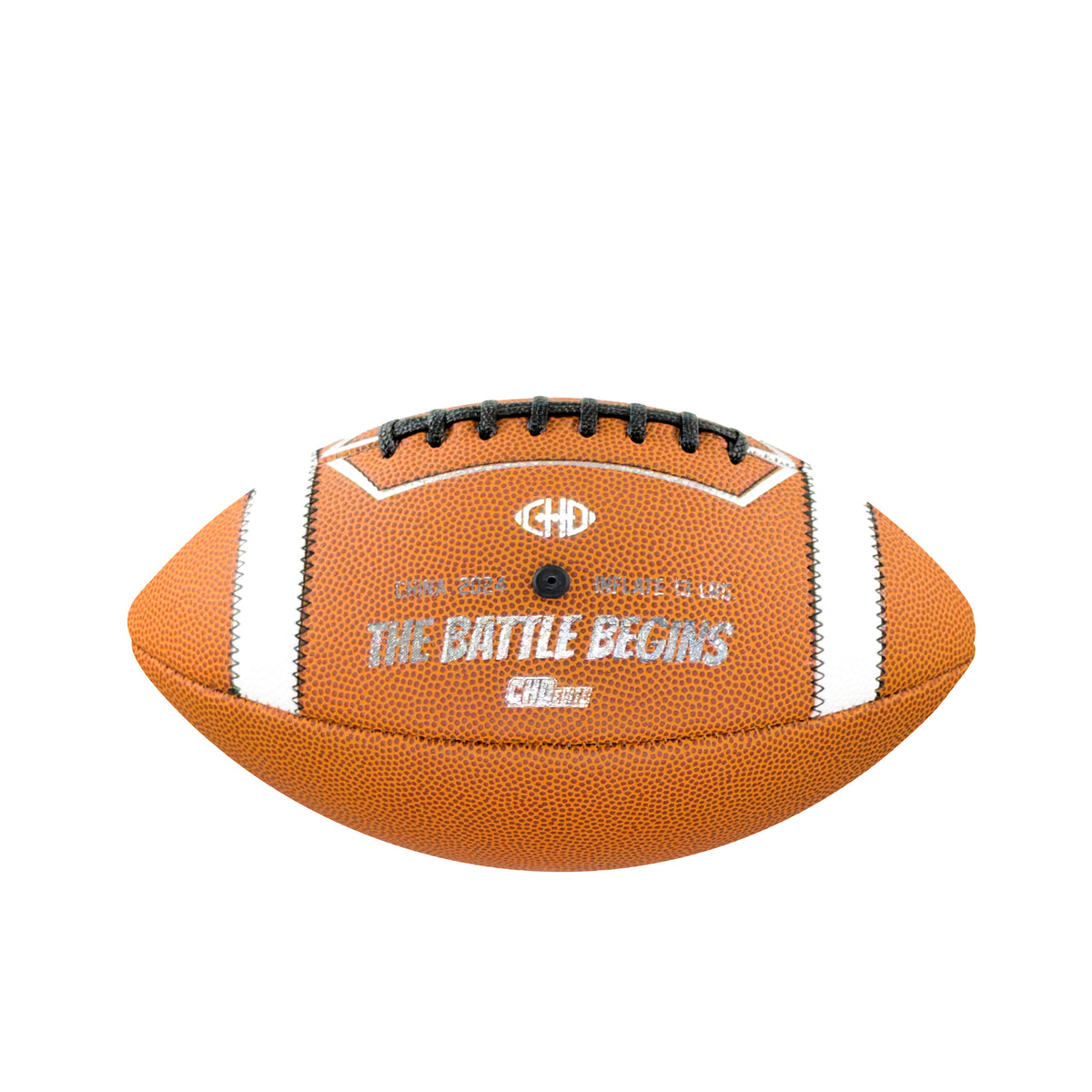CHD Elite PU Official Football – Brown – Size 9 — real product photo, view 2