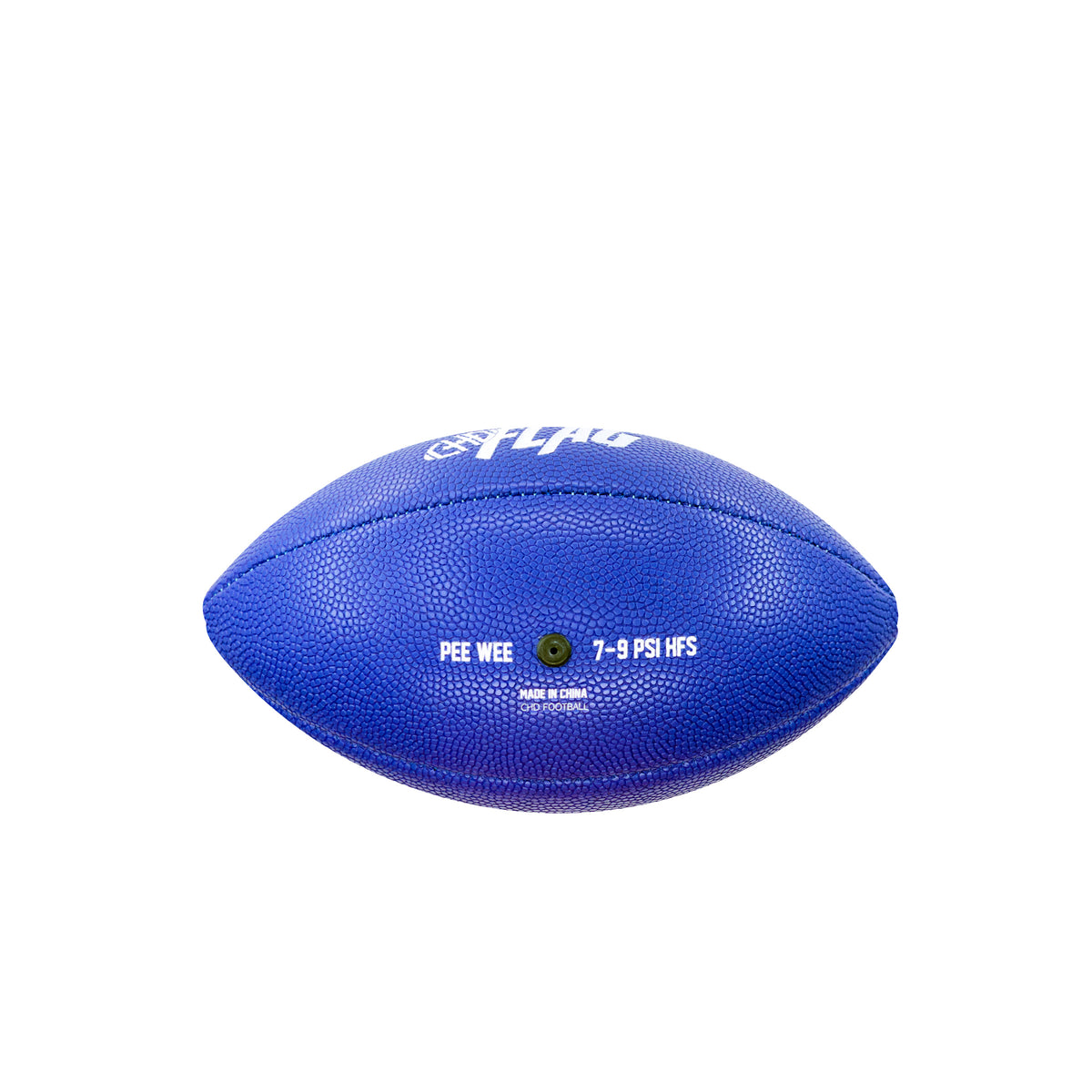 CHD Size 4 Youth Flag Football – Blue PU — real product photo, view 3