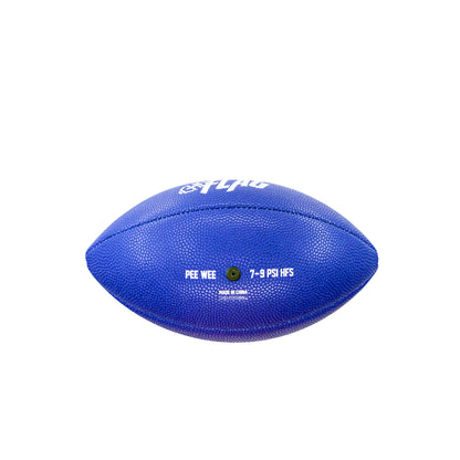 CHD Size 4 Youth Flag Football – Blue PU — real product photo, view 3